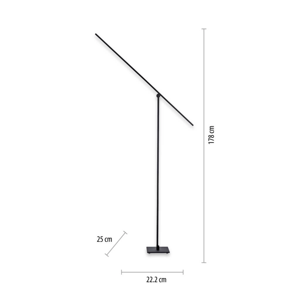 LED floor lamp Pure dimmable Paul Neuhaus 4012248365595