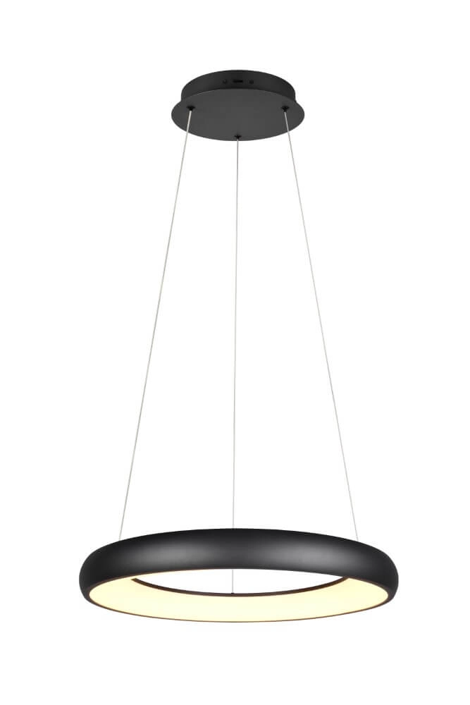 Led pendant light Cardona black - Ø 60cm Trio 4017807613865