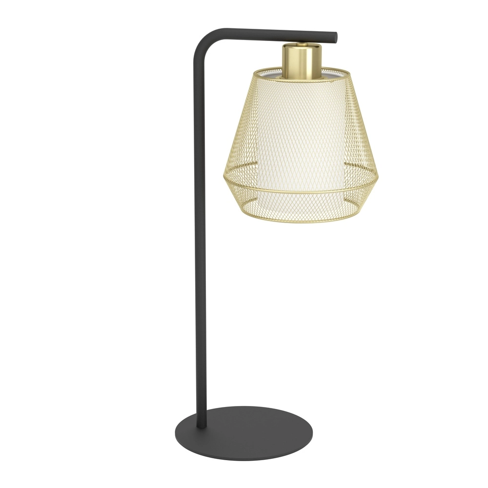 Golden table lamp Ciudadela