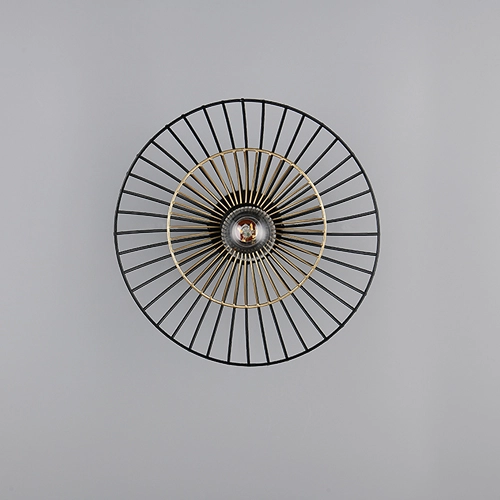Ceiling lamp Lauris Ø 30cm black Trio 4017807678116