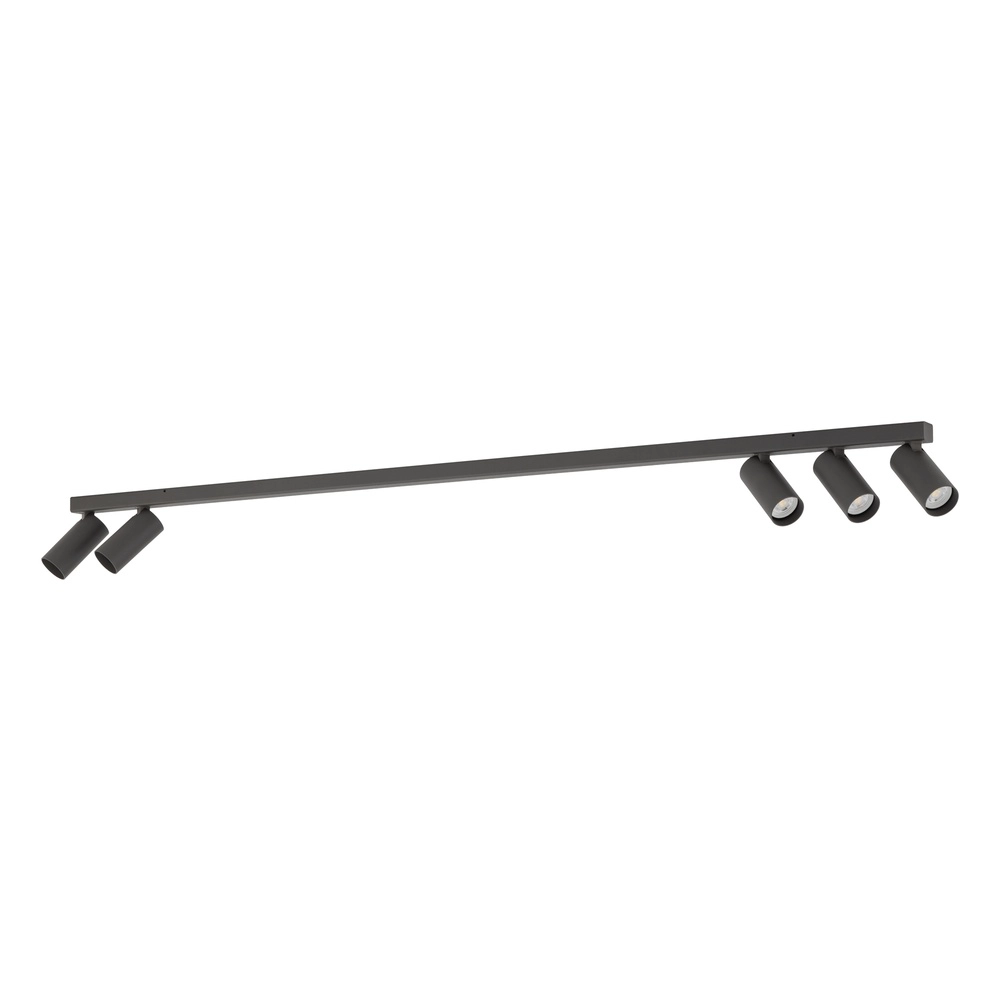 Surface-mounted spot 5x GU10 Fourty dark grey Lyora 5903139114684