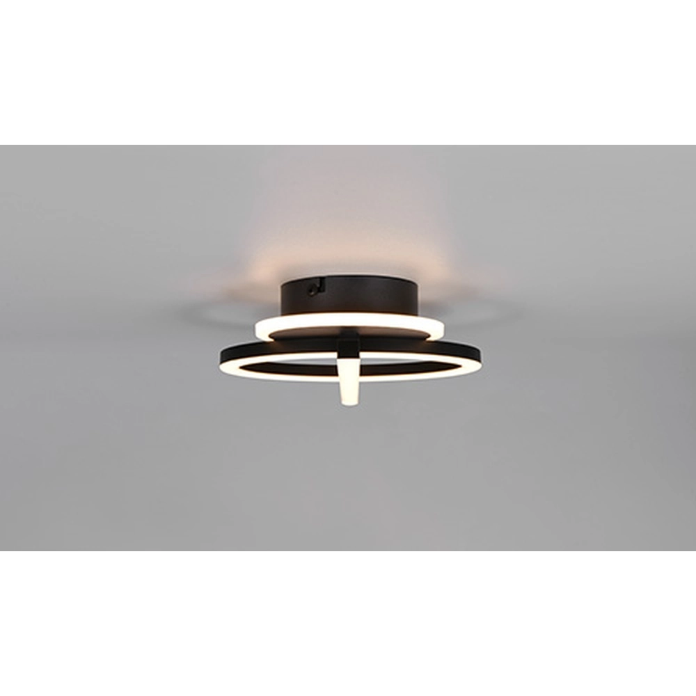 Ceiling lamp Welis Modern Black