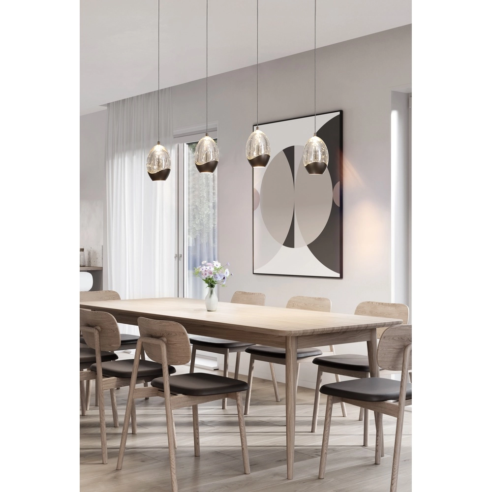 Design pendant lamp Seeds 4-light Searchlight 5053423300535