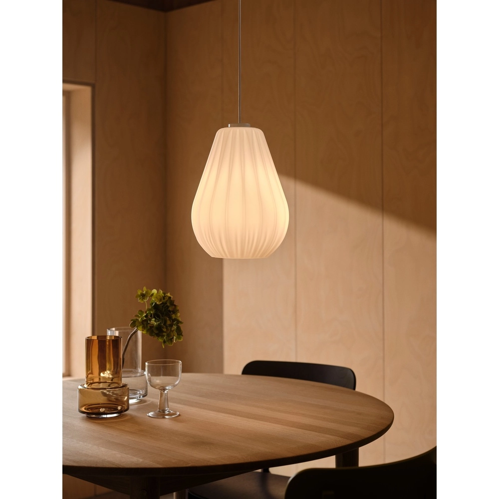 Glass pendant lamp Sallino  Ø 24cm