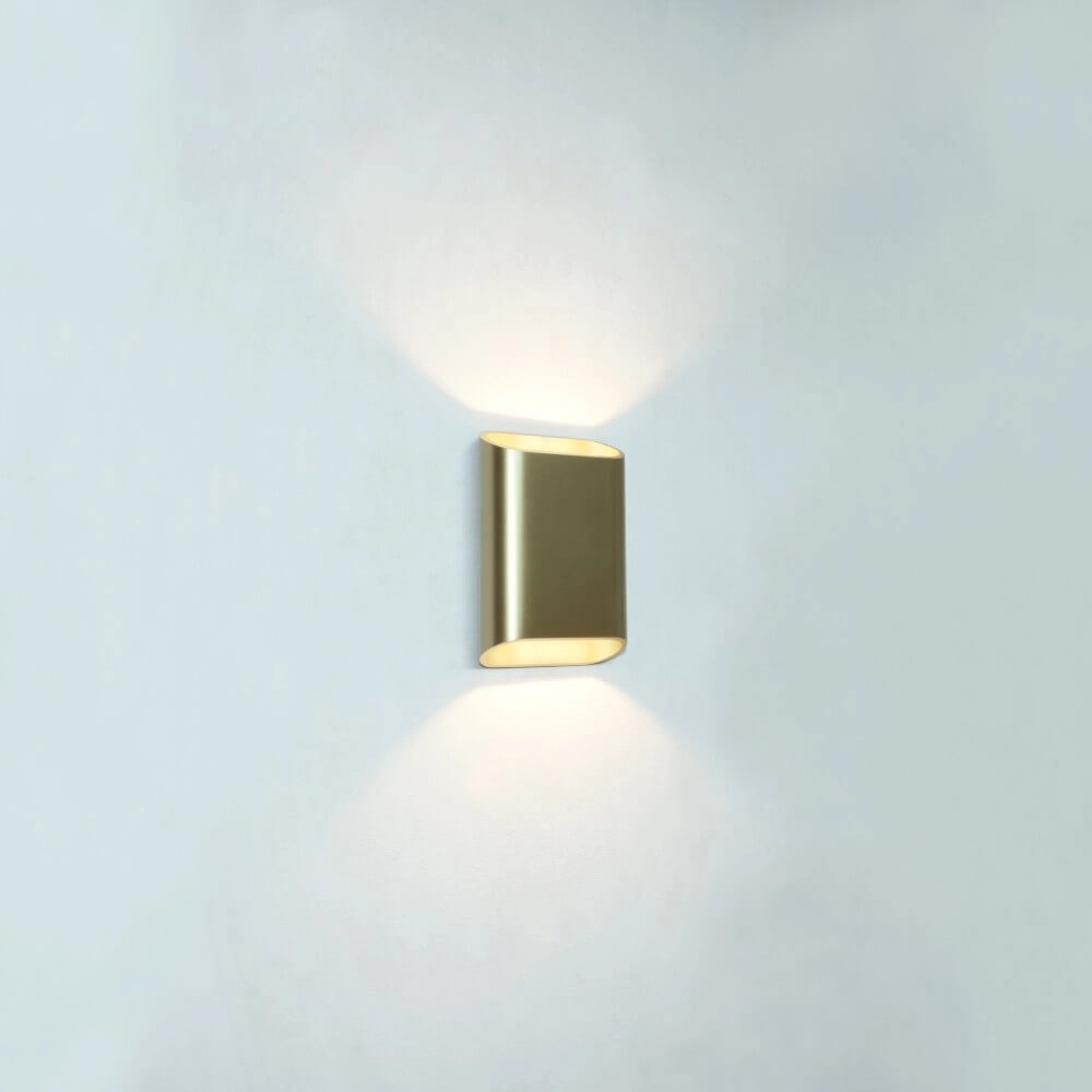 Wall lamp Diaz S Gold brushed Artdelight 8720701100244