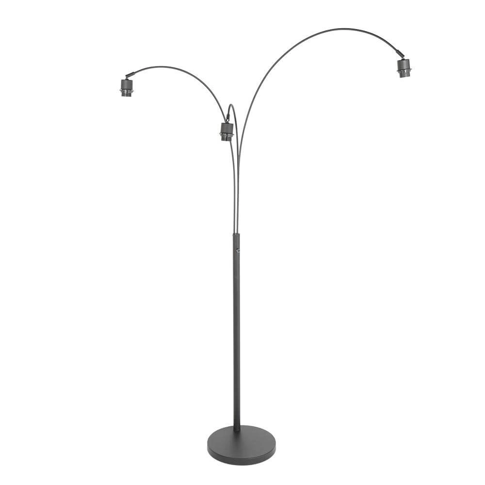 Bamboo floor lamp Sparkled Light with black Steinhauer 8712746176803