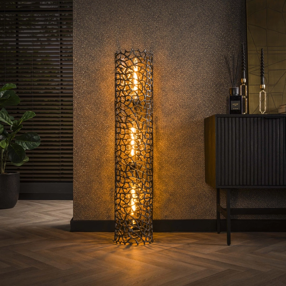 Modern floor lamp Weaver 122cm - 3x E27 Lyora 8716803512764