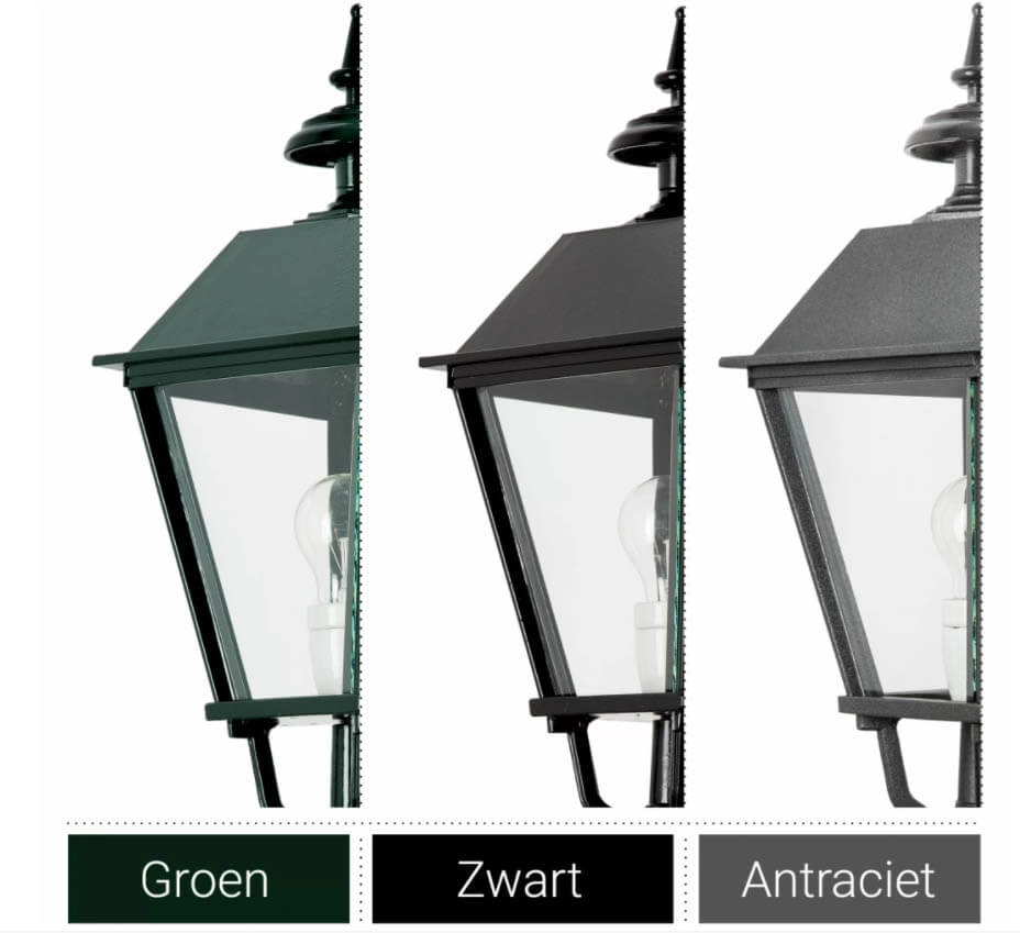 Wall lamp Singel M old dutch - black KS Verlichting 8714732114141