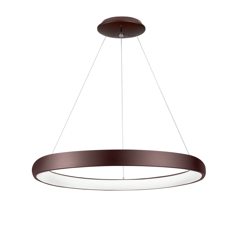 Design pendant lamp Albi coffee brown Ø 61cm Lyora 5212017414885