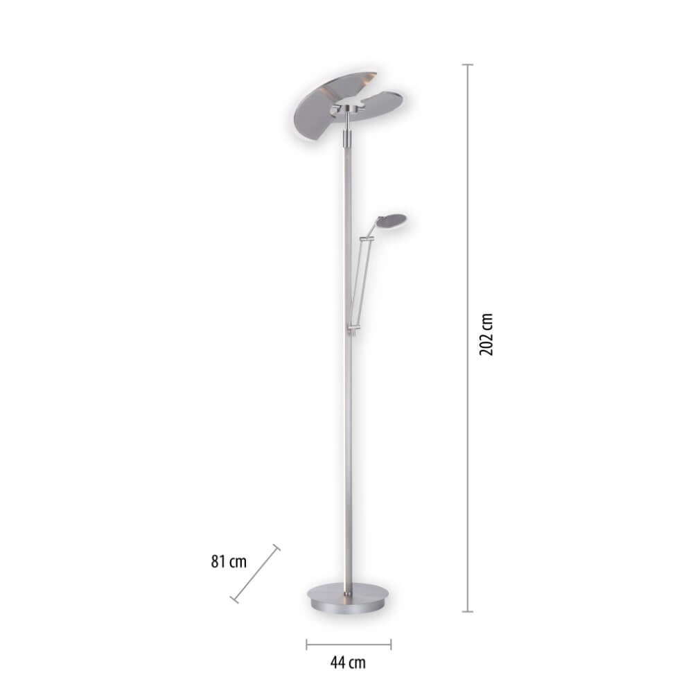 Floor lamp Pure Mutil metal Paul Neuhaus 4012248364338
