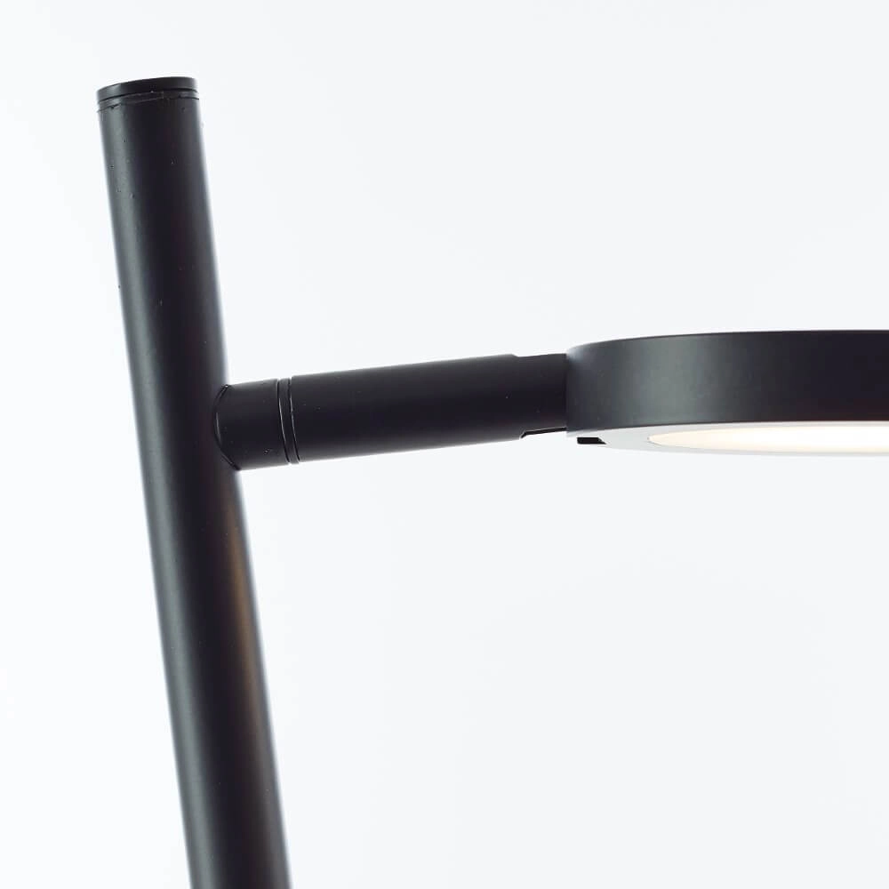 Rechargeable floor lamp Pesso black Brilliant 4004353447020