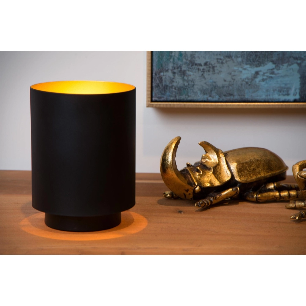 Table lamp Suzy Ø 12cm black Lucide 5411212451347