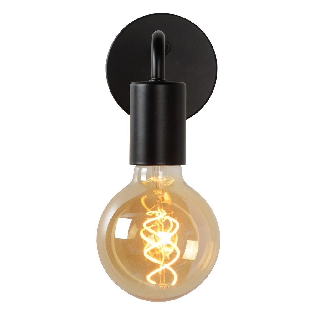 Black wall lamp Scott Design Lucide 5411212450654