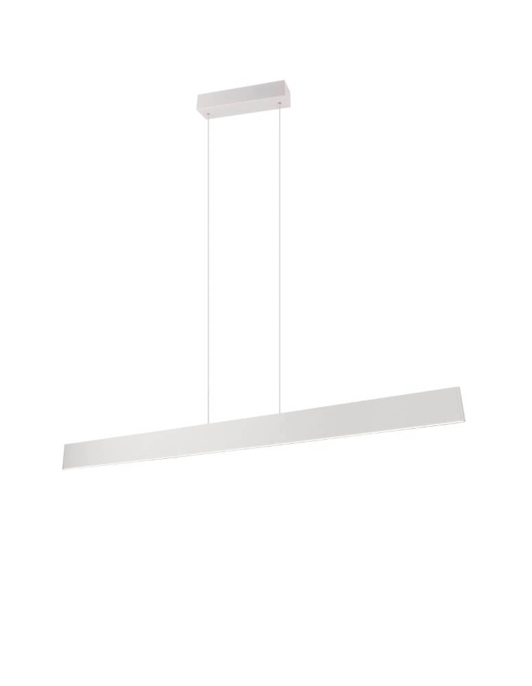 Led Office Pendant Light Galway 150cm - white Trio 4017807616682