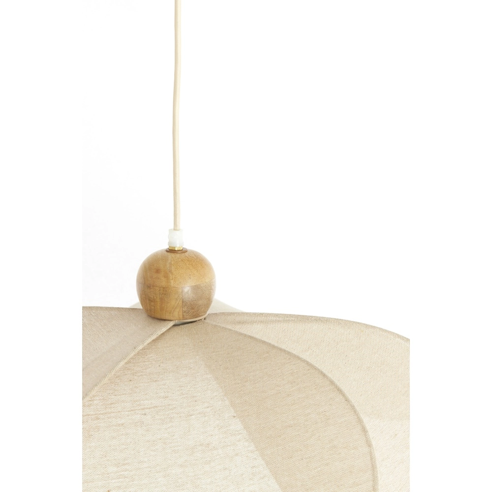 Scandinavian pendant lamp Lavriria Ø 50cm - sand Light & Living 8717807835965