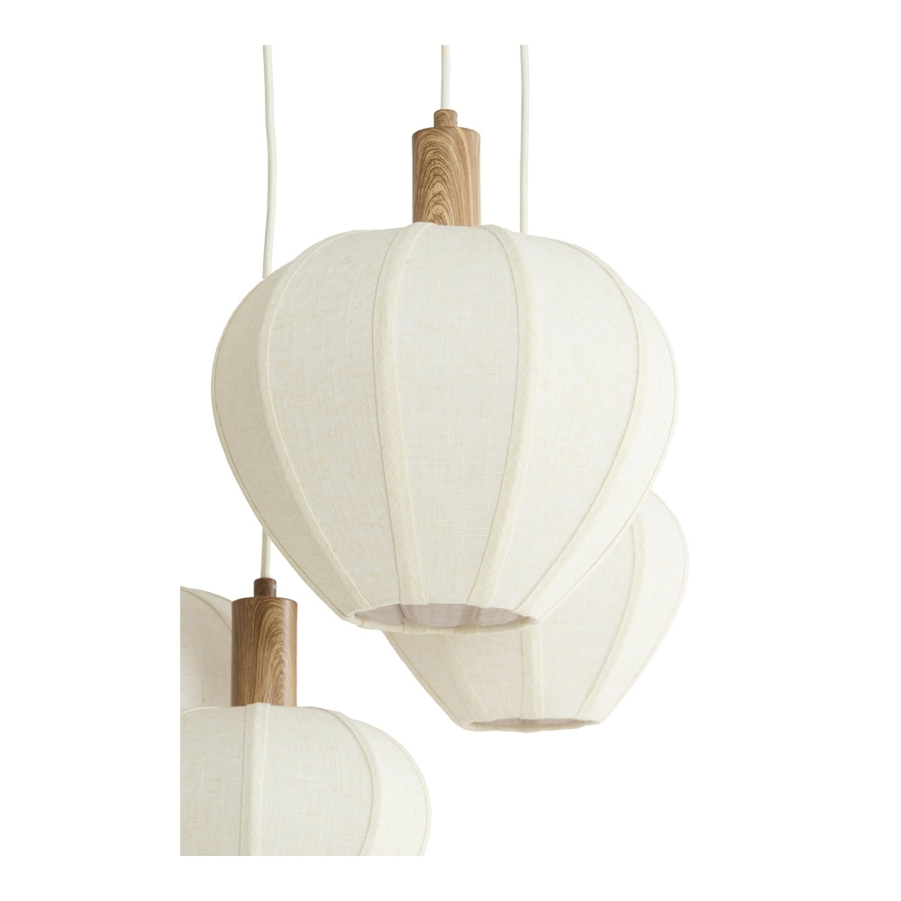 Japandi pendant lamp Huxi 5-light light Light & Living 8717807843441