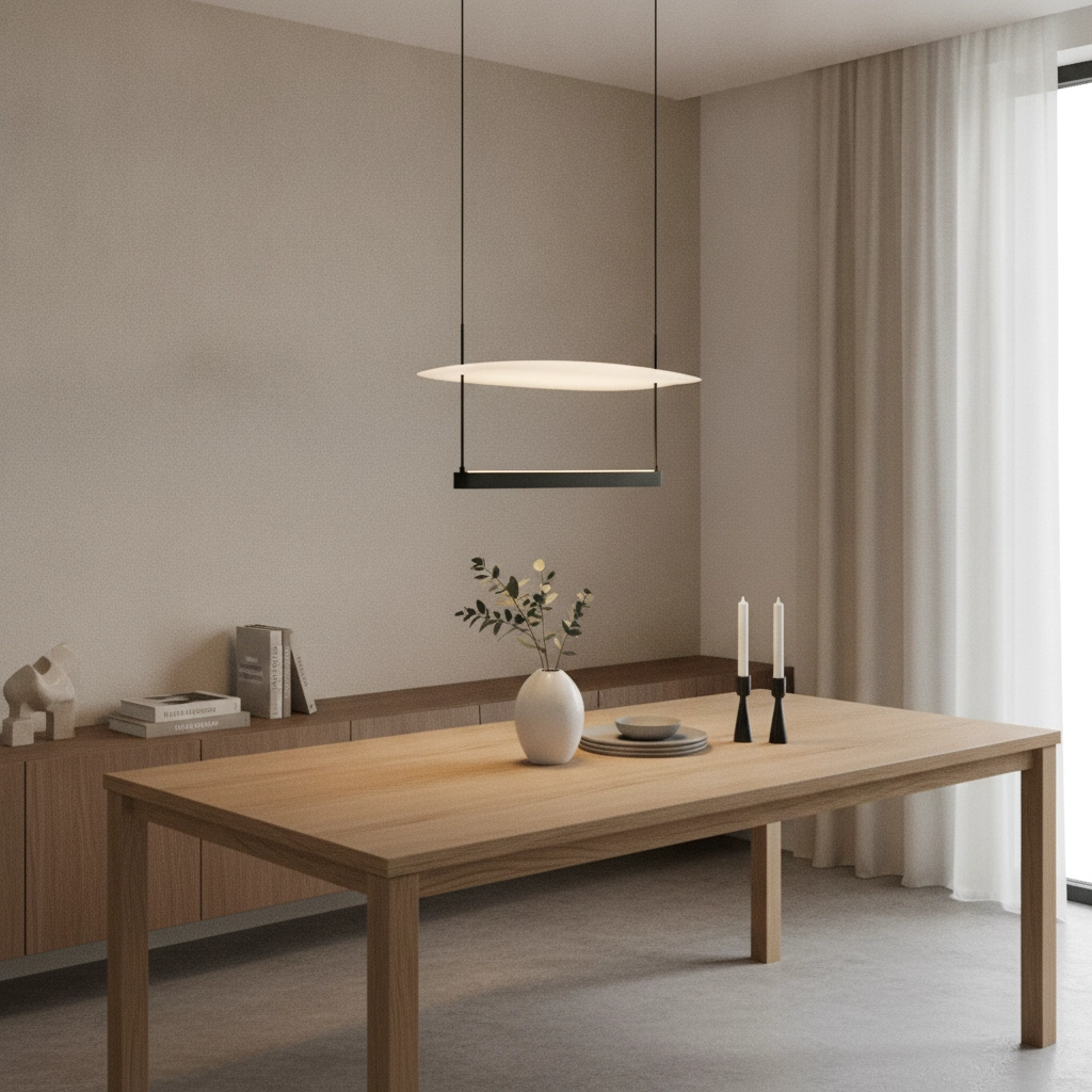 Design pendant lamp Diona Ø 60cm black with white