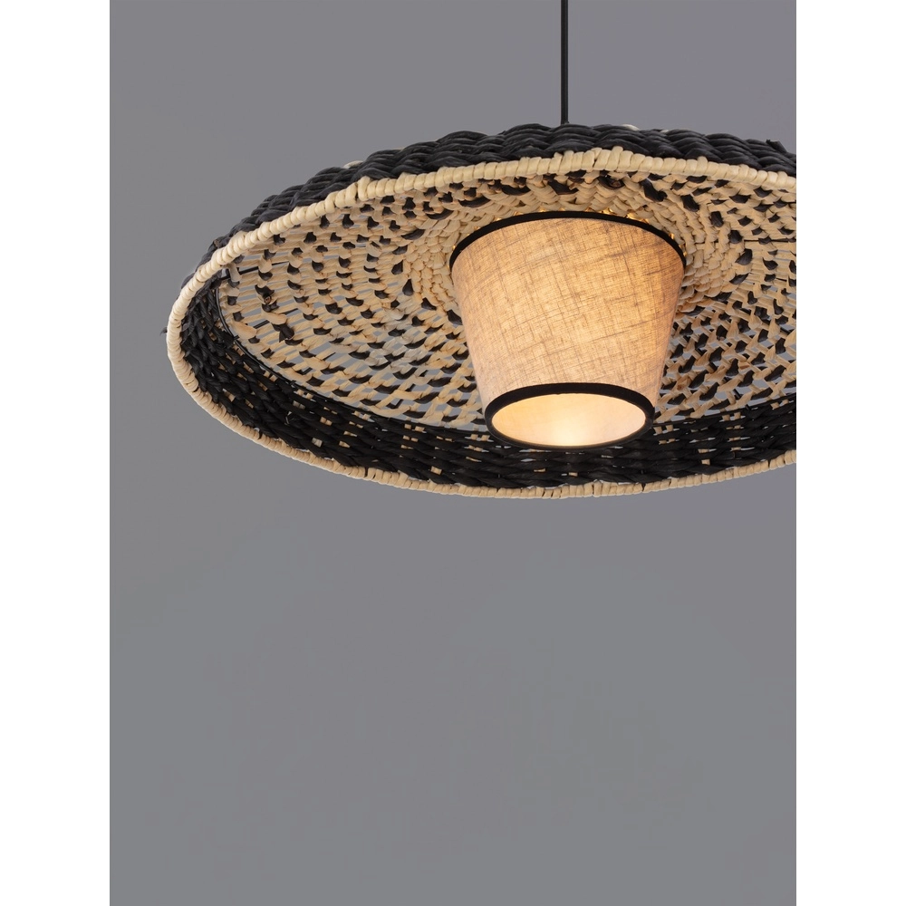 Pendant lamp Capa black Lyora 5212017452924