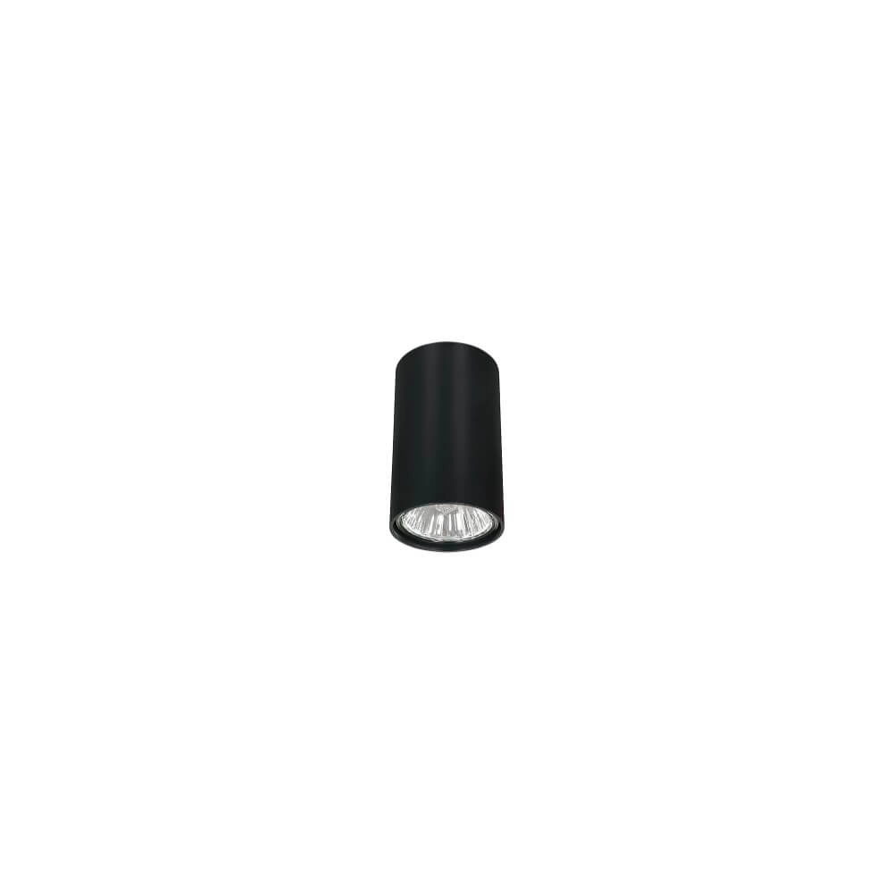 Black surface-mounted spotlight Eye 5.5cm