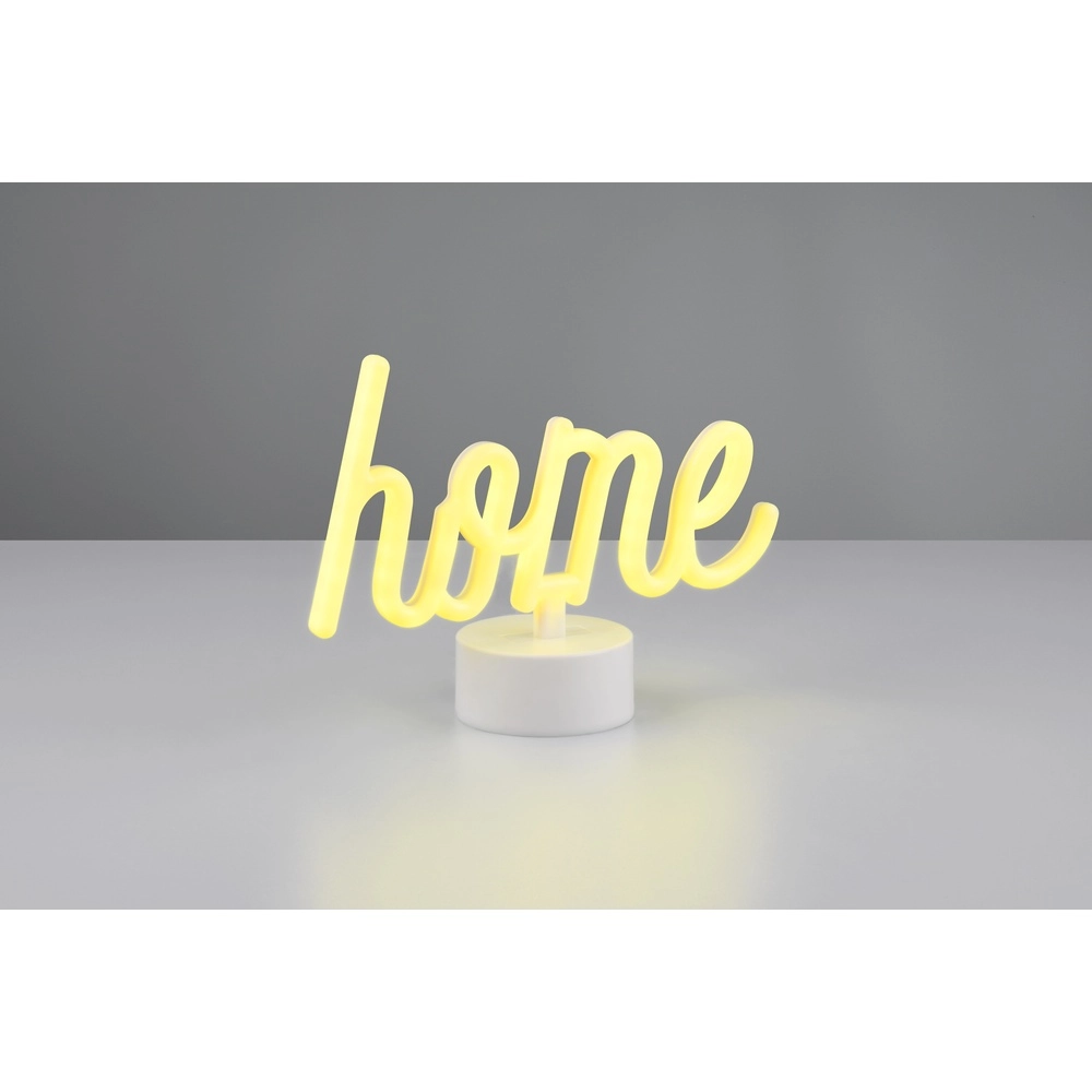 Neon Table Lamp Casa yellow Trio 4017807600810