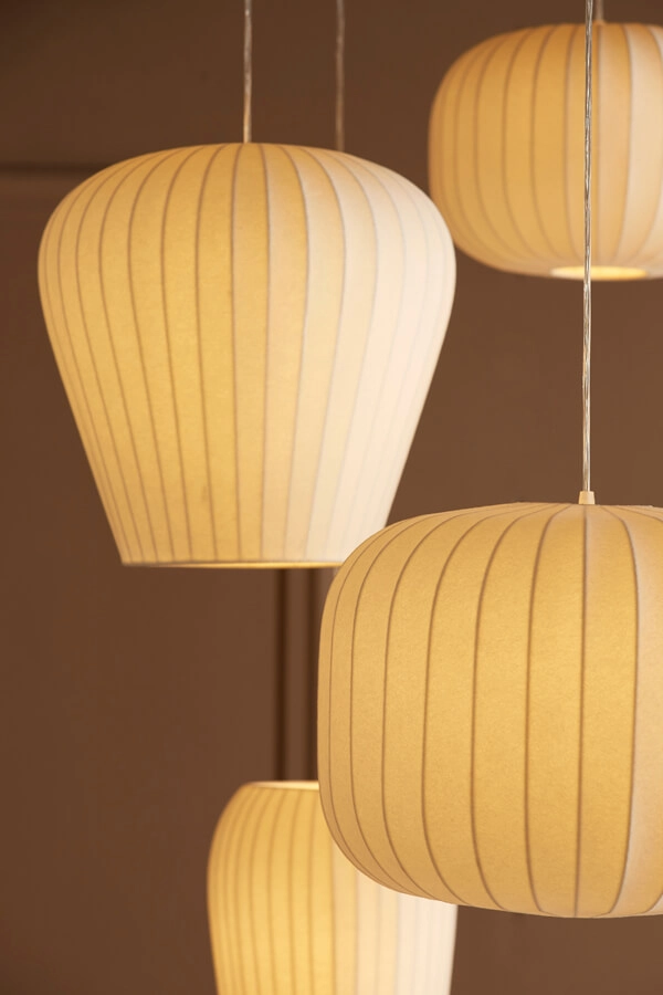 Pendant lamp Xela white Ø 37,5cm Light & Living 8717807638375