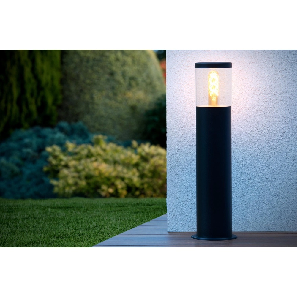Design pedestal lamp Fedor Black Lucide 5411212144355