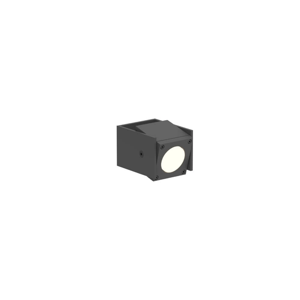 Garden spotlight Q-Bic aluminium