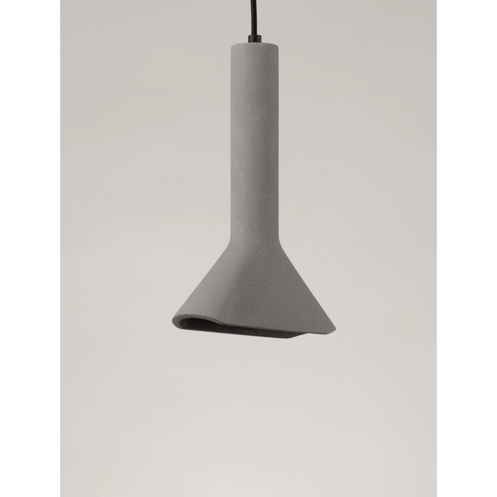 Unique pendant lamp Dylan grey Ø 19.5cm Lyora 5212017440372