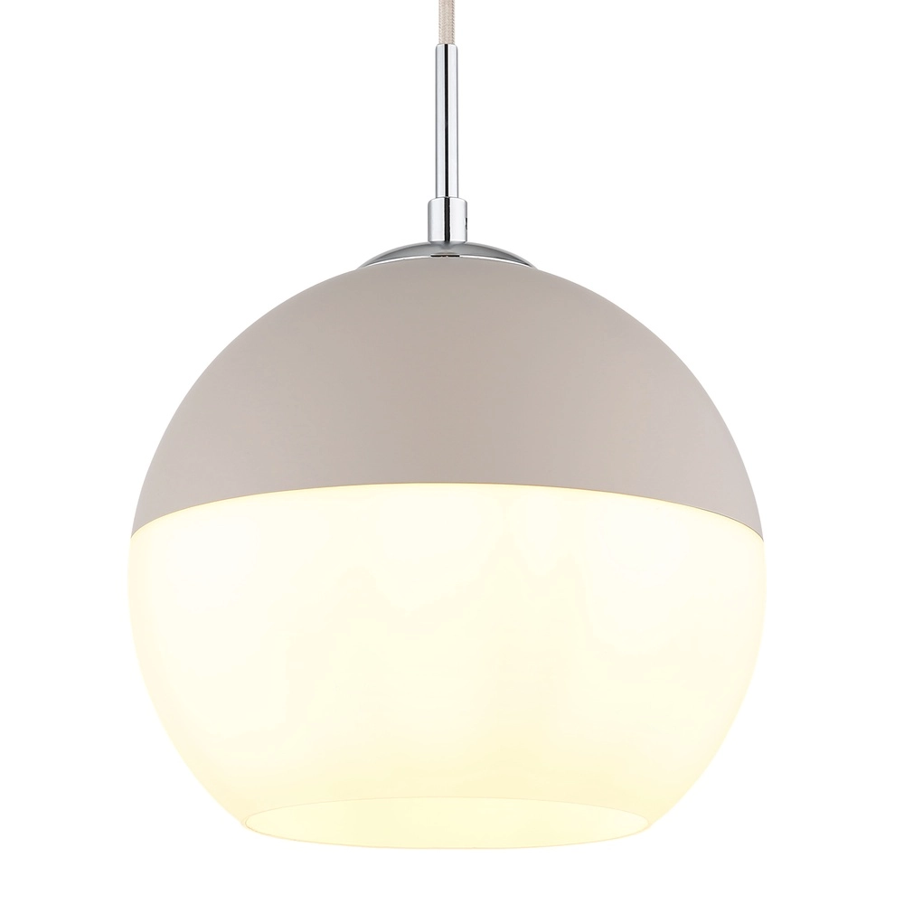 Pendant lamp Ragusa sand brown Ø 25cm Globo 9007371572786
