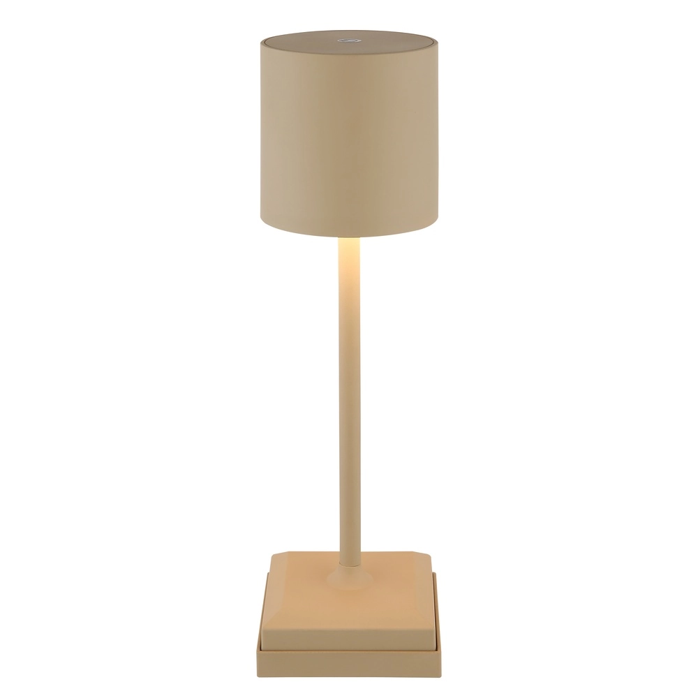 Modern table lamp Dixon Sand Brown Rechargeable Globo 9007371531394
