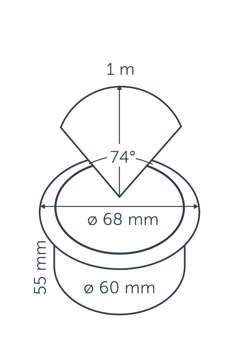 Ground spot Hyve without ring In-lite 8717051007828