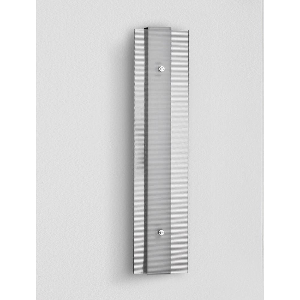 Design wall lamp Pauline silver with glass Lyora 5212017445414