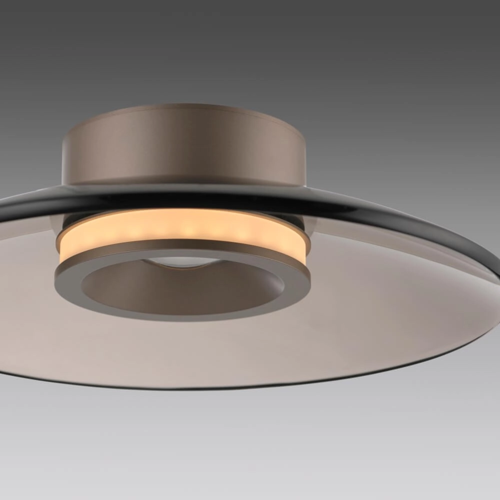 Designer ceiling lamp Pure Moon bronze Ø 32cm Paul Neuhaus 4012248382738