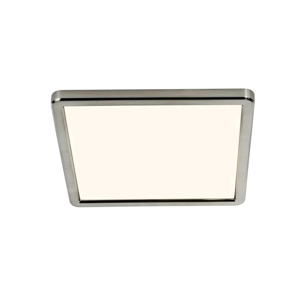 Ceiling light Oja Nickel square 30x30cm adjustable