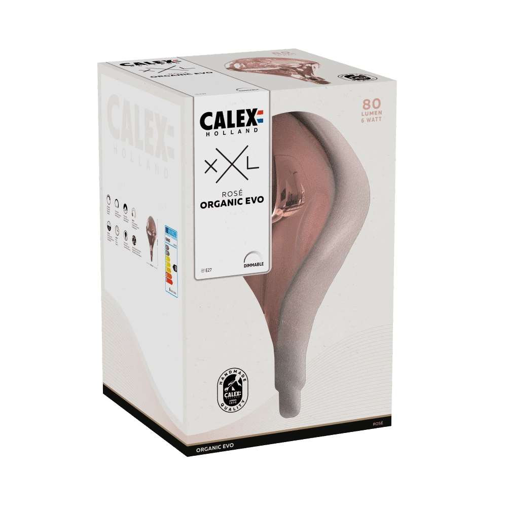 Organic - 6W - E27 - 80 lumen - 1800K Circle 8712879147428