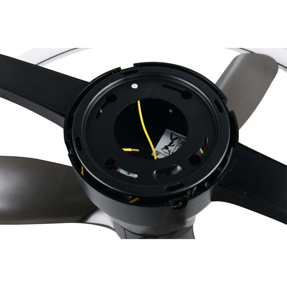 Smarthome fan Stockholm black Ø 73,5 Tuya Trio 4017807693133