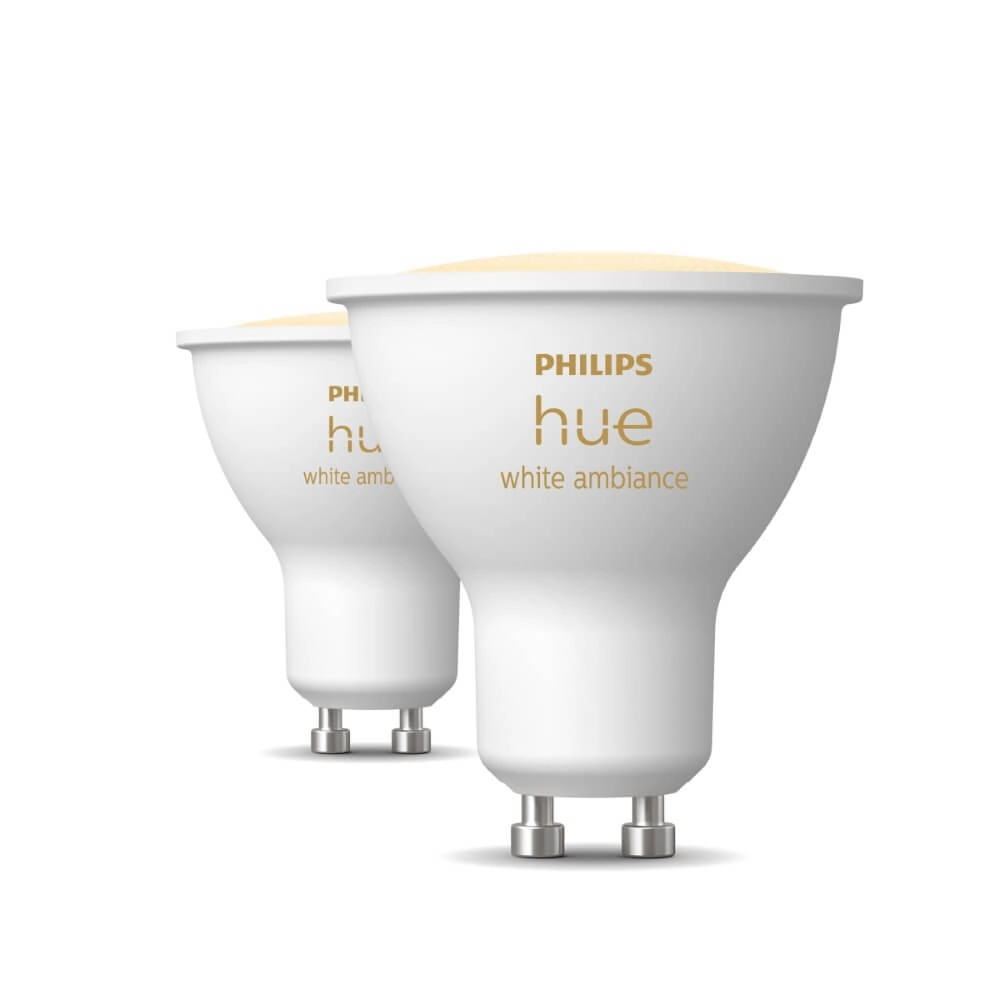 Light source Hue GU10 - 4,2W - White Ambiance set of 2 Philips 8720169230033