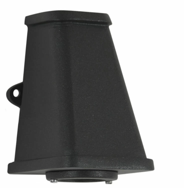 Black wall spotlight Triton
