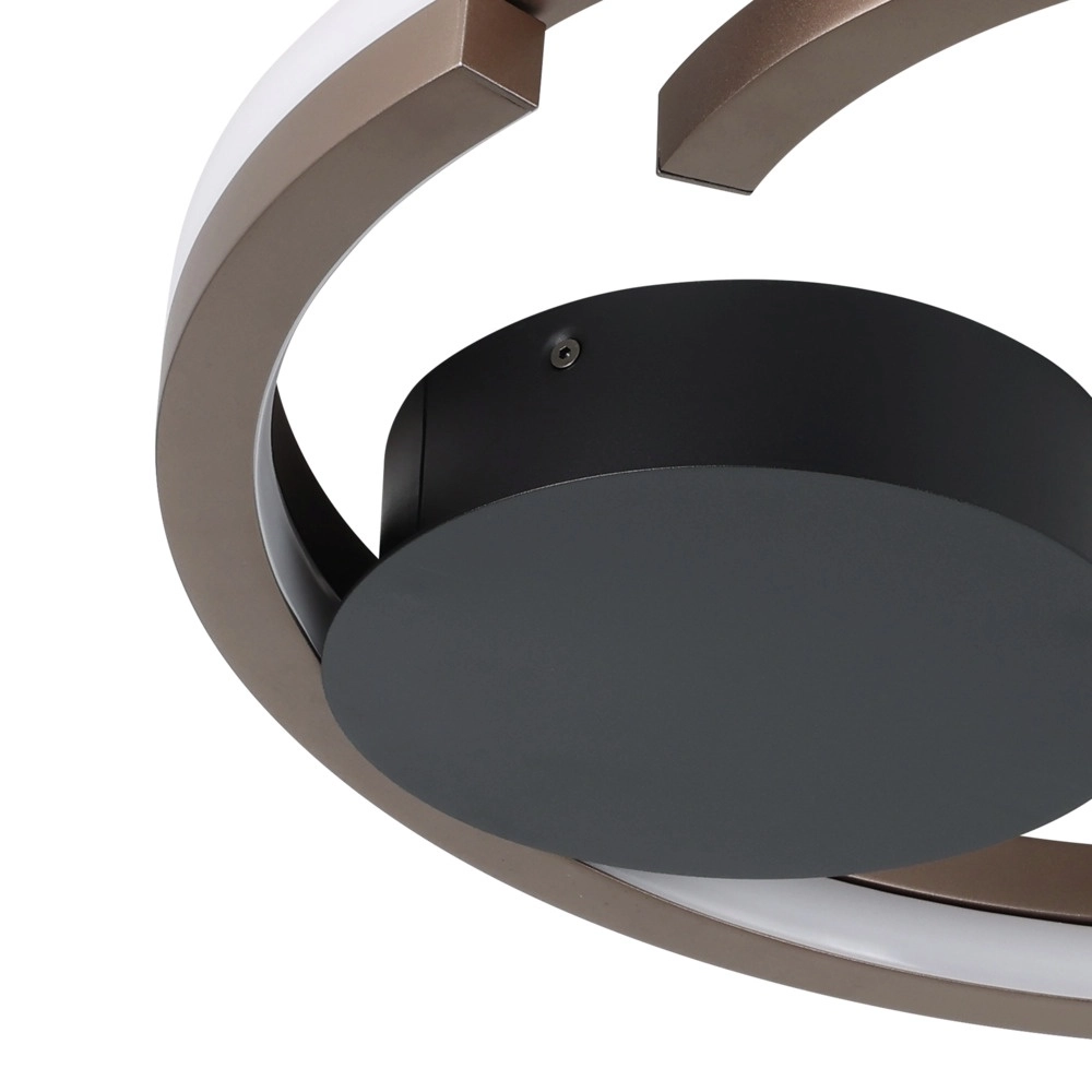 Ceiling lamp Mezzomonte Copper Bronze Eglo 9008606360222