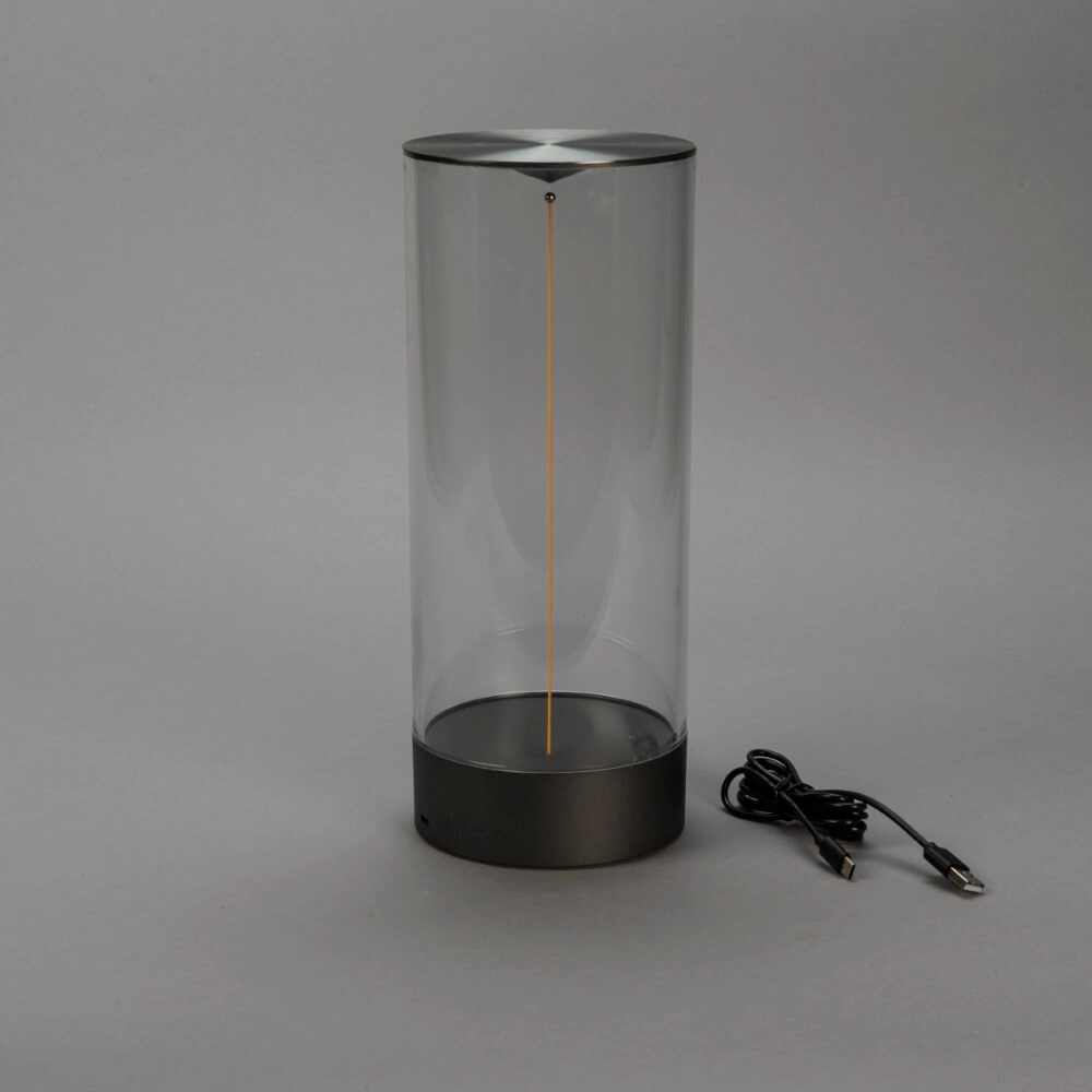 Rechargeable lamp Edison L anthracite KonstSmide 7318307847376