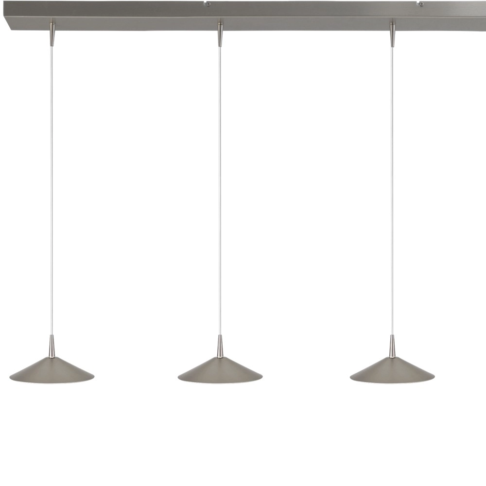 4-light pendant lamp Ceppo nickel Ø 18cm Masterlight 8718121358536