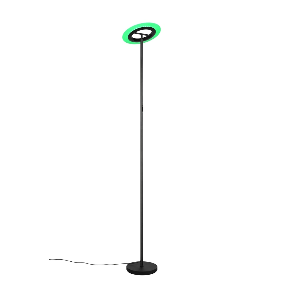 Design floor lamp Samba Black RGB Trio 4017807653229