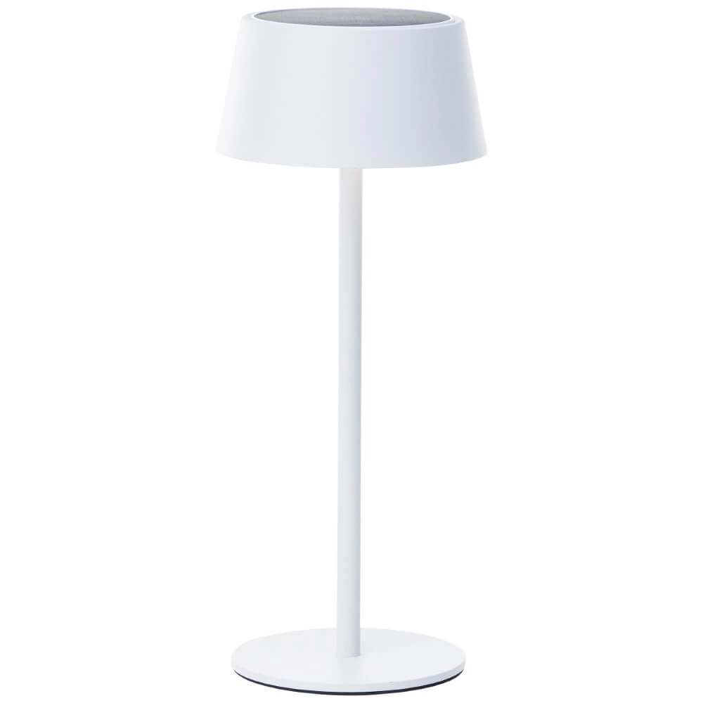 White designer table lamp Picco on battery Brilliant 4004353437700