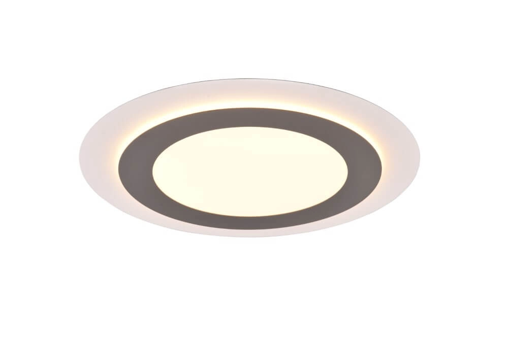 Round design ceiling lamp Morgan nickel Trio 4017807574418