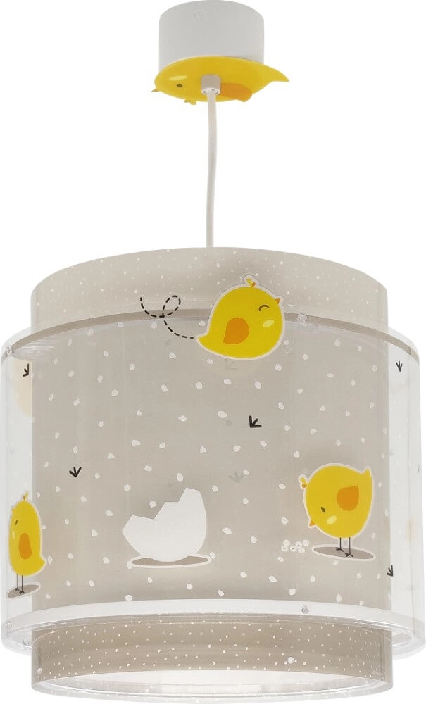 Taupe children's room hanging lamp Baby Chicken Dalber 8420406768724