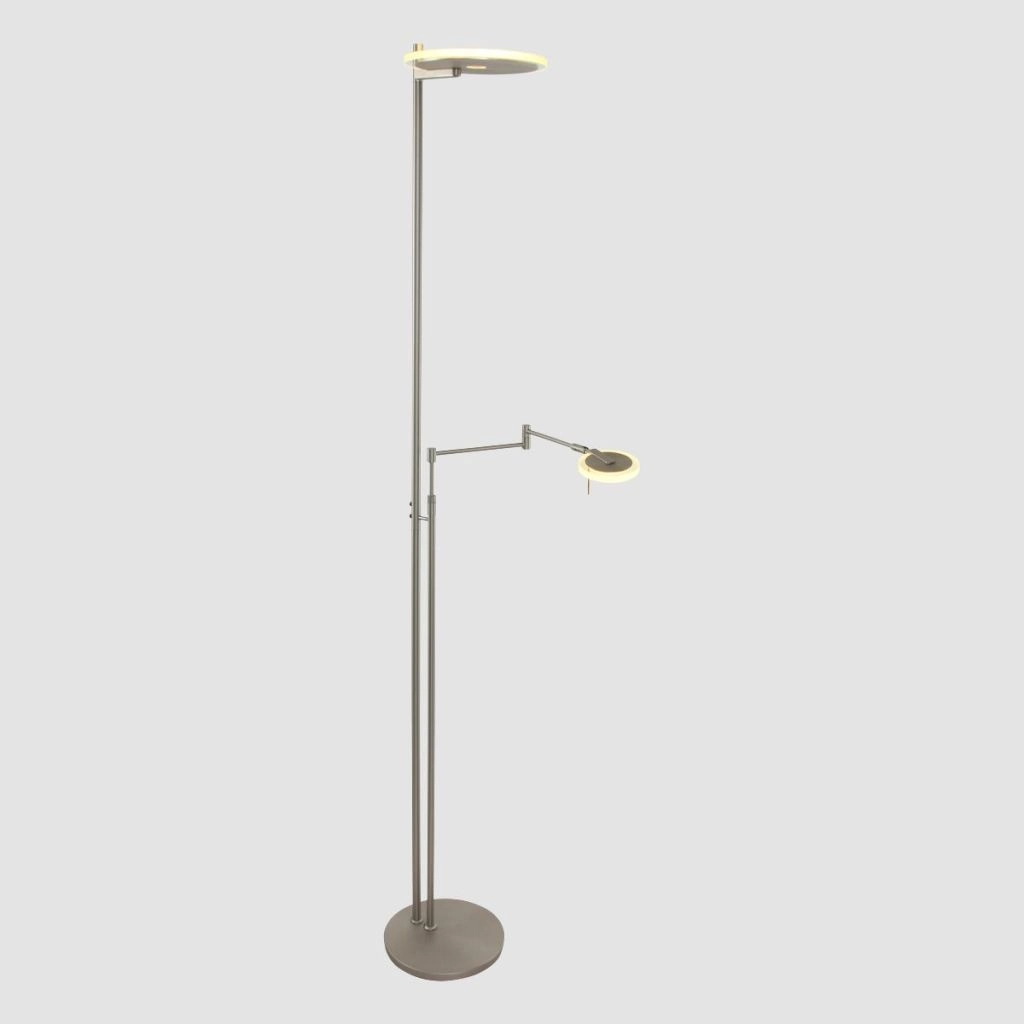 Modern reading lamp Turound grey Steinhauer 8712746131093
