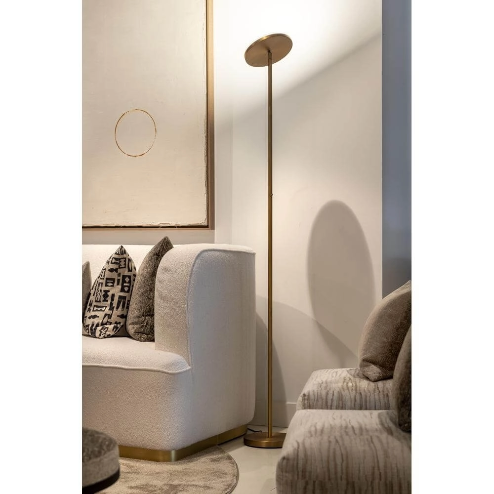 Sleek floor lamp Novara bronze Artdelight 8720701101616