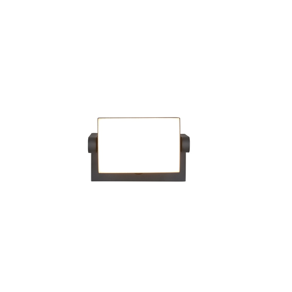 Directional wall lamp Kansas anthracite with sensor Trio 4017807603576
