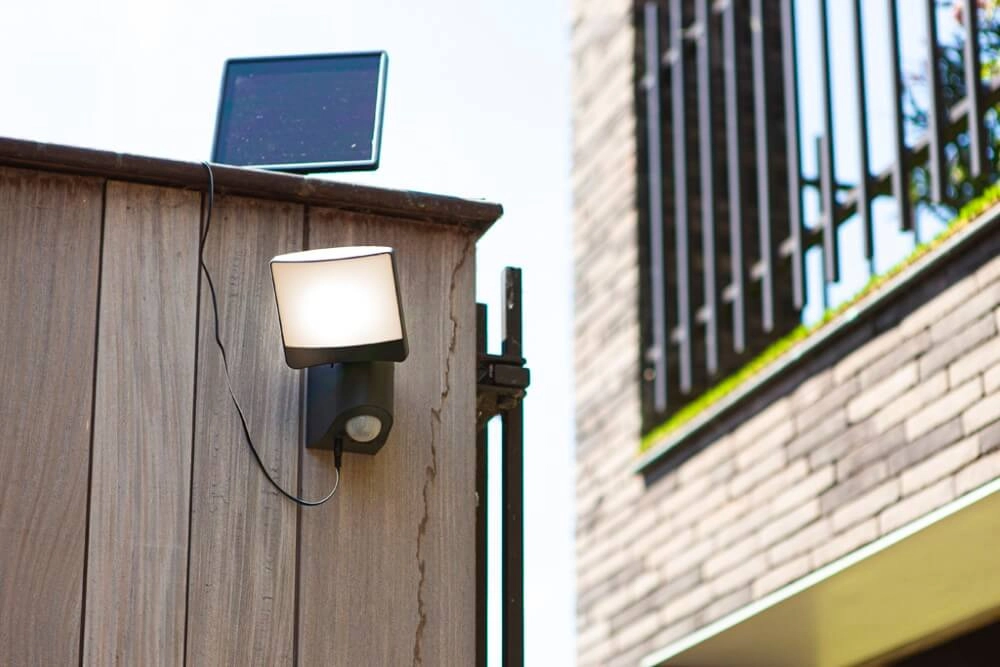 Solar wall lamp Sunshine S anthracite Lutec 6939412010649