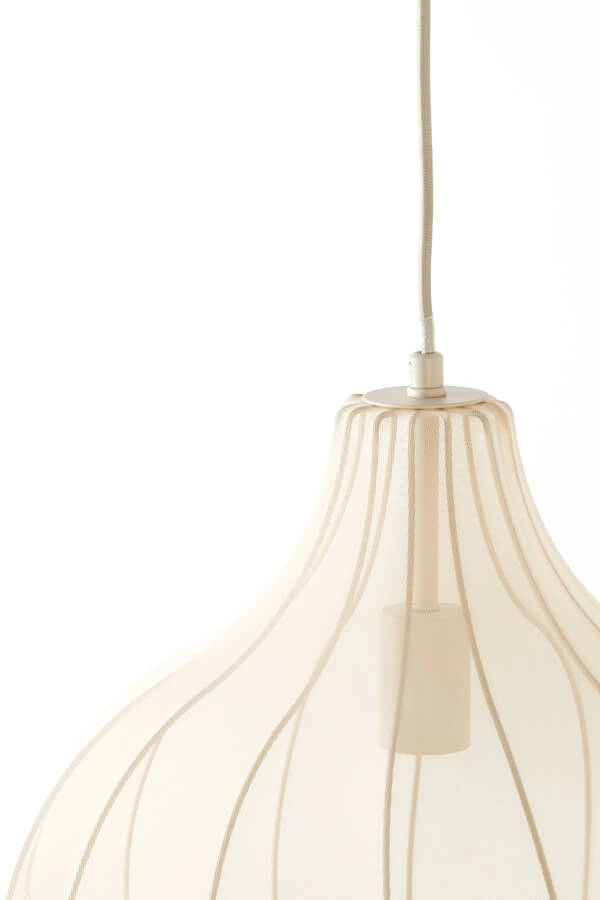 Cream pendant lamp Elati Ø 39cm japandi Light & Living 8717807702724